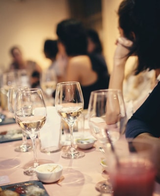 family eating together